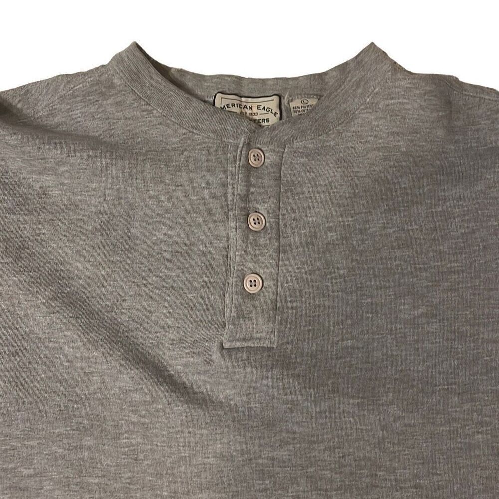 American Eagle Outfitters Vintage Women's Gray Long Sleeve Sweater Size Large - Picture 3 of 5